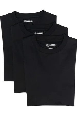 Jil Sander Tops, Heren, Zwart, M, Katoen, T-shirt Set