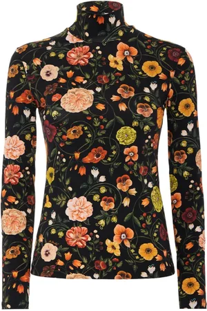 La DoubleJ Tops, Dames, Veelkleurig, L, Stretchy coltrui top