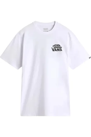 Vans Tops, Heren, Wit, XL, Katoen, Urban T-shirt met Distinctive Grafisch