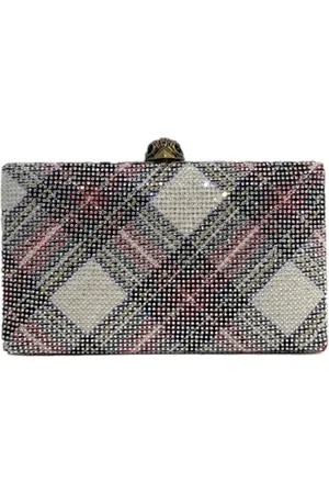 Kurt Geiger Tassen, Dames, Veelkleurig, ONE Size, Leer, Stijlvolle Clutch