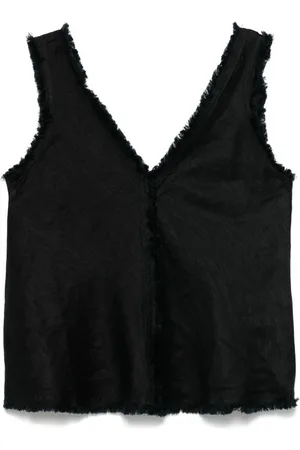 P.A.R.O.S.H. Tops, Dames, Zwart, 2Xl, Zwarte Herenoverhemd