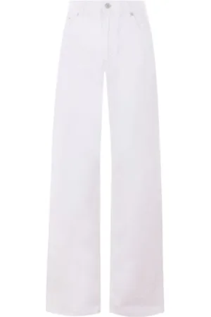 haikure Jeans, Dames, Wit, W27, Witte Optische Jeans uit Korea
