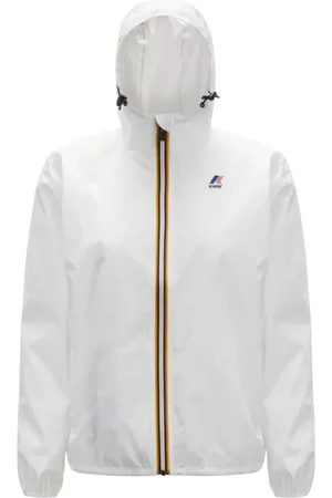 K-Way Jassen, Dames, Wit, M, Polyester, Waterdichte Windbreaker Jas