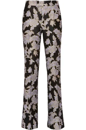 La DoubleJ Broeken, Dames, Zwart, L, Wijde broek