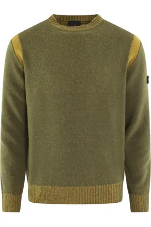 Peuterey Truien, Heren, Groen, M, Wol, Borras Sweater
