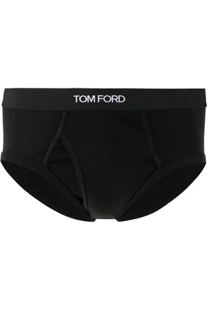 Tom Ford Ondergoed, Heren, Zwart, L, Katoen, Slip In Zwart