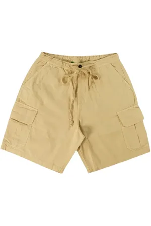 Garment Workshop Korte broeken, Heren, , XL, Parachute Cargo Broek - Zandkleur