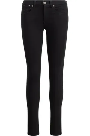 Ralph Lauren Jeans, Dames, Zwart, W32, Katoen, Tompkins Skinny Jeans