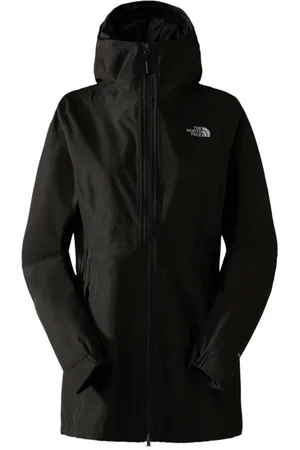 The North Face Jassen, Dames, Zwart, M, Zwarte Hikesteller Shell Parka Jas