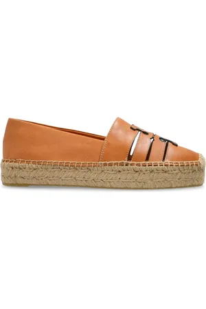 Tory Burch Schoenen, Dames, , 39 EU, Leer, Leren espadrilles Ines