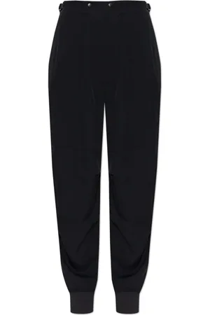 Y-3 Broeken, Dames, Zwart, S, Loose Fit Broek