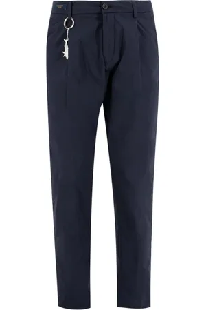 Paul & Shark Broeken, Heren, Blauw, L, Chino Broeken