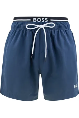 HUGO BOSS Badkleding, Heren, Blauw, M, Polyester, Amur Zwembroek