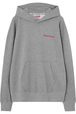 Kenzo Sweatshirts & Hoodies, Heren, Grijs, L, Katoen, Urban Oversize Hoodie
