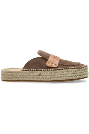 J.W.Anderson Schoenen, Dames, Bruin, 39 EU, Suède, Suede Slippers