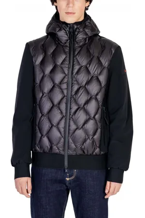 Peuterey Jassen, Heren, Zwart, L, Polyester, Urban Bomber Jacket