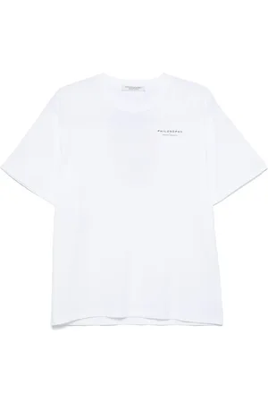 Serafini Tops, Dames, Wit, S, Katoen, Jersey T-Shirt