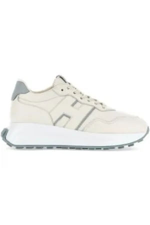 Hogan Schoenen, Dames, , 41 EU, Logo-Patch Sneakers