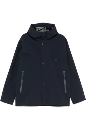 Paul Smith Jassen, Heren, Blauw, M, Blauwe Jassen met Geborduurd Logo