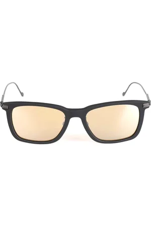 Jimmy Choo Accessoires, unisex, Geel, ONE Size, Rechthoekige Zonnebril