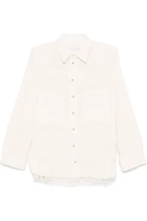 IRO Blouses & Shirts, Dames, Roze, S, Tweed, Solaria Shirt