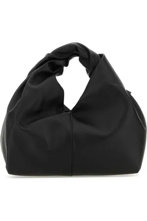 J.W.Anderson Tassen, Dames, Zwart, ONE Size, Katoen, Mini Twister Hobo Handtas