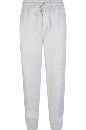 ELEVENTY Broeken, Heren, Grijs, 2Xl, Katoen, Relaxed Fit Katoenen Jersey Broek