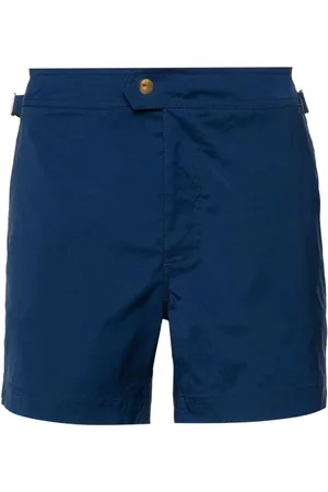 Tom Ford Badkleding, Heren, Blauw, XL, Nylon, Nylon Zwemshorts