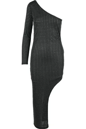 Patrizia Pepe Kleedjes, Dames, Zwart, M, Polyester, Party Dress