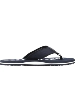 Tommy Hilfiger Schoenen, Heren, Blauw, 41 EU, Patch Hilfiger Beach Sandal
