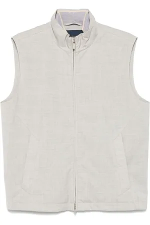 Paul & Shark Jassen, Heren, Grijs, L, Lichtgrijs Vest