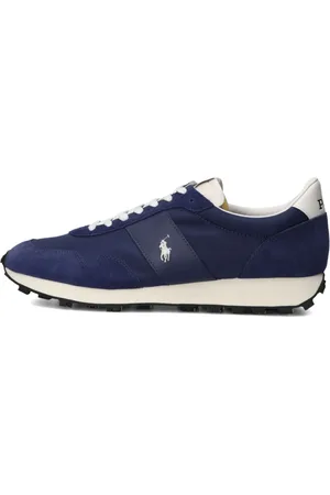 Ralph Lauren Schoenen, Heren, Blauw, 46 EU, Low Top Trail Sneakers