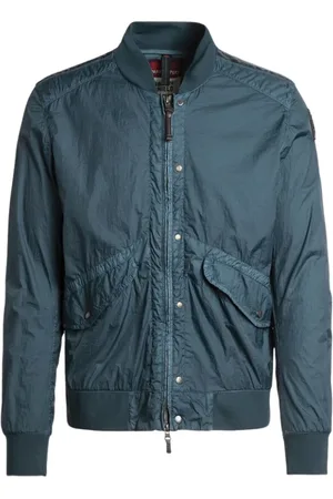Parajumpers Jassen, Heren, Blauw, 2Xl, Nylon, Nylon Bomberjack met Polyurethaancoating