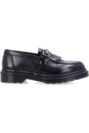 Dr. Martens Schoenen, Dames, Zwart, 38 EU, Zwarte platte schoenen voor vrouwen