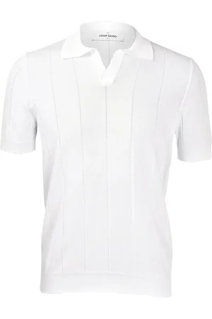 Gran Sasso Tops, Heren, Wit, XL, Sportieve Tennis Kleding
