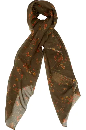 UMA WANG Accessoires, Dames, Rood, ONE Size, Katoen, Katoenen Sjaal