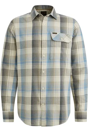 PME Legend™ Overhemden, Heren, , L, Katoen, Long Sleeve Shirt