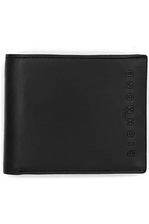 John Richmond Accessoires, Heren, Zwart, ONE Size, Leer, Wallet