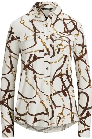 Ralph Lauren Blouses & Shirts, Dames, Veelkleurig, M, 200963878001 Vest EN Geweven Jassen