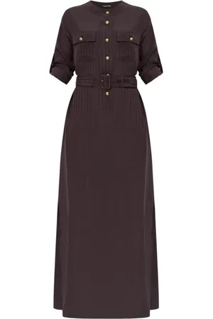 Tom Ford Kleedjes, Dames, Bruin, M, Elegante Zwarte Jurk