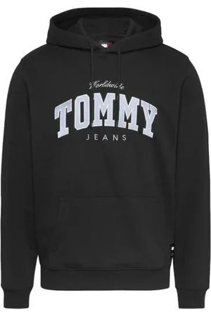 Tommy Hilfiger Sweatshirts & Hoodies, Heren, Zwart, M, Varsity Sweatshirt