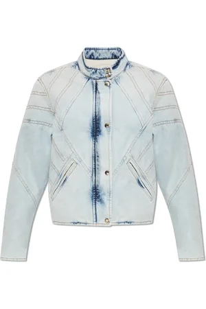 Isabel Marant Jassen, Dames, Blauw, XS, Denim, Chady Denim Jas