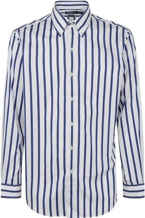 Ralph Lauren Overhemden, Heren, Wit, L, Lange mouw sportshirt