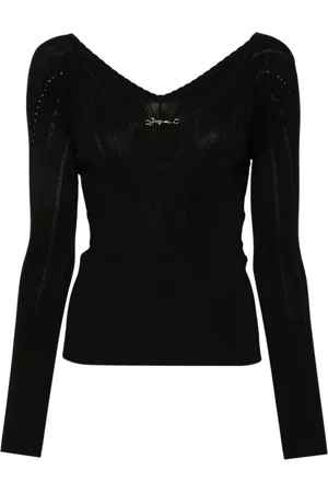 Jacquemus Truien, Dames, Zwart, S, Polyester, Le Haut Pralu