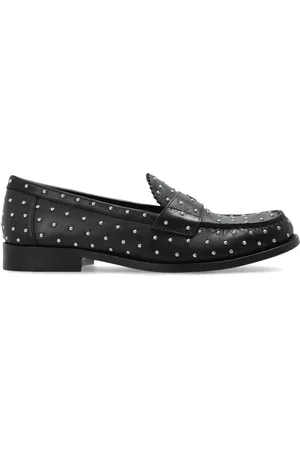 Tory Burch Schoenen, Dames, Zwart, 40 EU, Leer, Lug Loafers
