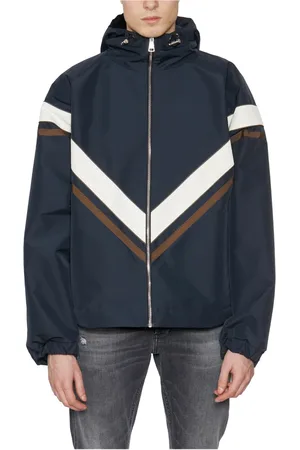 Khrisjoy Jassen, Heren, Blauw, S, Hooded Windbreaker Jacket