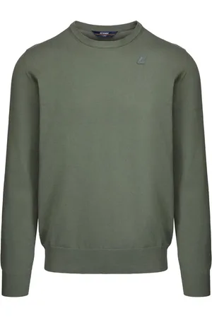 K-Way Sweatshirts & Hoodies, Heren, Groen, S, Katoen, Groene Laurel Katoenen Jas