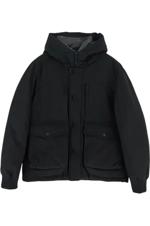 Woolrich Jassen, Heren, Zwart, M, Katoen, Ramar Jacket