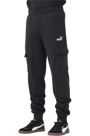 PUMA Broeken, Heren, Zwart, 2Xl, Cargo Essentials Zwarte Sportieve Broek