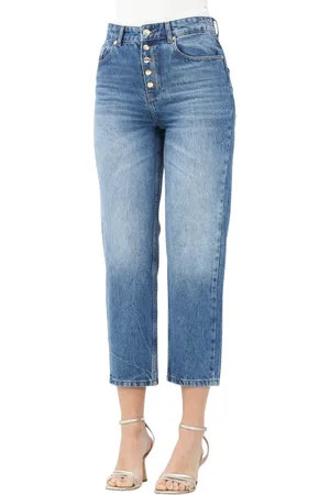 Roberto Cavalli Jeans, Dames, Blauw, W30, Denim, Blauwe Denim Jeans Eigentijdse Stijl